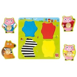 Compra Goula Puzzle 3 Little Pigs al mejor precio | Juguetilandia Canarias