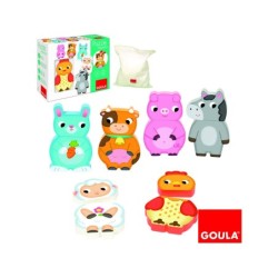 Compra Goula Puzzle Magnetico Intercambiable Granja al mejor precio | Juguetilandia Canarias