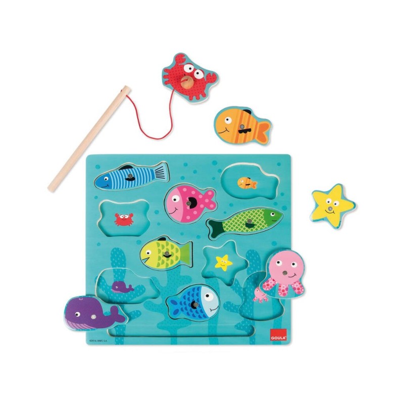 Compra Goula Puzzle Pesca Magnetico al mejor precio | Juguetilandia Canarias