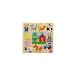 Compra Goula Puzzle Silueta Granja al mejor precio | Juguetilandia Canarias