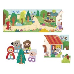 Compra Goula Puzzle Xxl Caperucita Roja al mejor precio | Juguetilandia Canarias