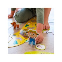 Compra Goula Puzzle Xxl Granja al mejor precio | Juguetilandia Canarias