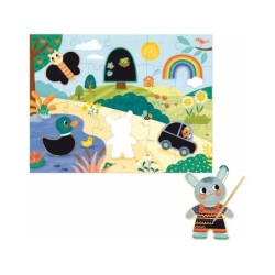 Compra Goula Puzzle Xxl Magic Scratch al mejor precio | Juguetilandia Canarias