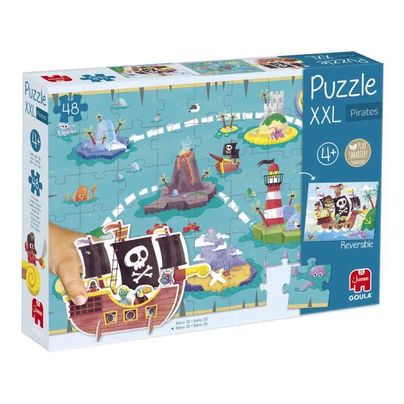 Compra Goula Puzzle Xxl Piratas al mejor precio | Juguetilandia Canarias Compra Goula Puzzle Xxl Piratas al mejor precio | Juguetilandia Canarias