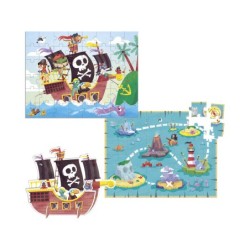 Compra Goula Puzzle Xxl Piratas al mejor precio | Juguetilandia Canarias