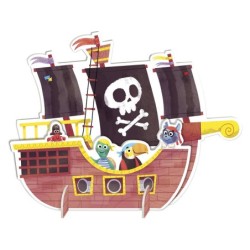 Compra Goula Puzzle Xxl Piratas al mejor precio | Juguetilandia Canarias