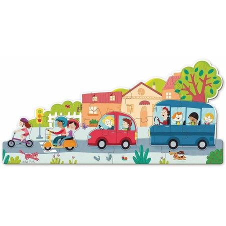 Compra Goula Puzzle Xxl Vehiculos al mejor precio | Juguetilandia Canarias