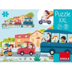 Compra Goula Puzzle Xxl Vehiculos al mejor precio | Juguetilandia Canarias