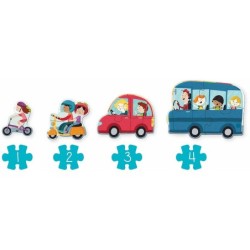Compra Goula Puzzle Xxl Vehiculos al mejor precio | Juguetilandia Canarias