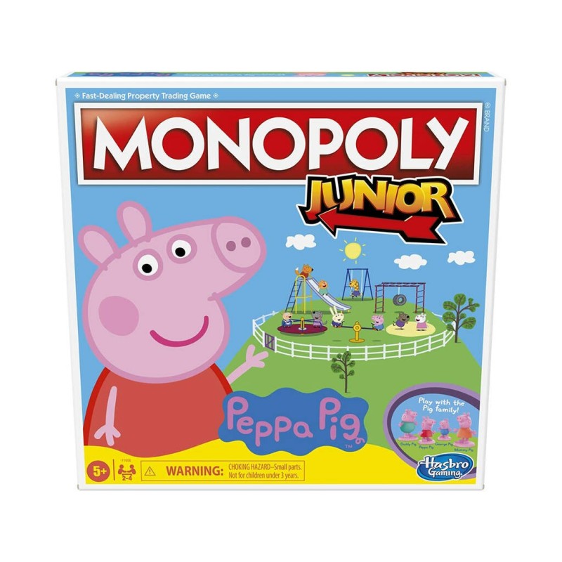Compra Hasbro Monopoly Junior Peppa Pig al mejor precio | Juguetilandia Canarias