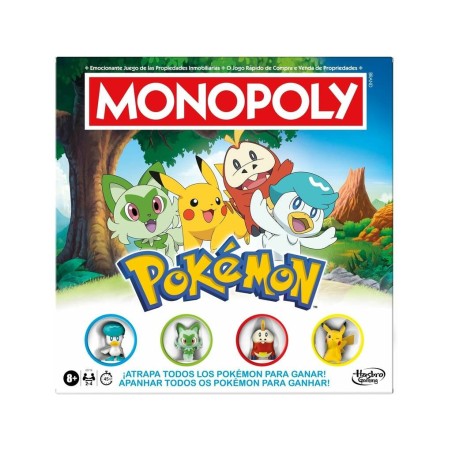 Compra Hasbro Monopoly Pokemon al mejor precio | Juguetilandia Canarias