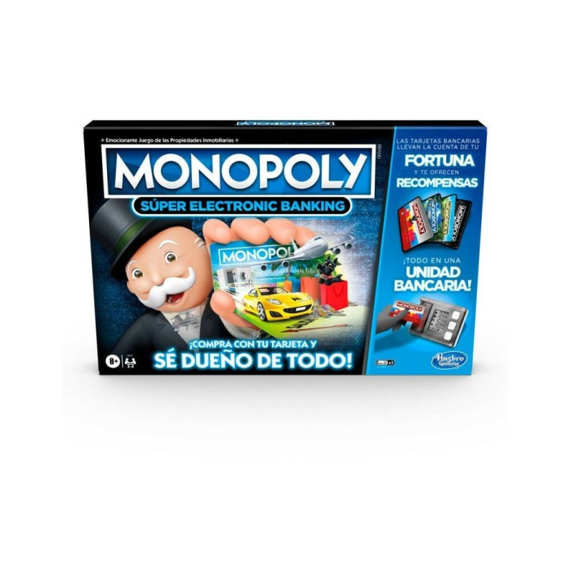 Compra Hasbro Monopoly Super Electronic Banking al mejor precio | Juguetilandia Canarias