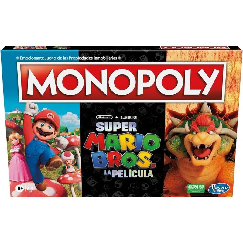 Compra Hasbro Monopoly Super Mario Movie al mejor precio | Juguetilandia Canarias Compra Hasbro Monopoly Super Mario Movie al mejor precio | Juguetilandia Canarias