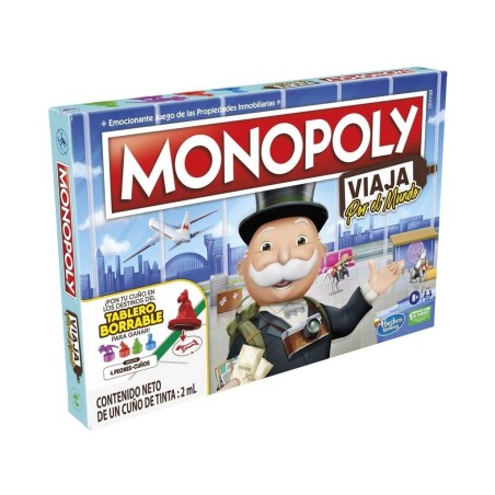 Compra Hasbro Monopoly Viaja Por El Mundo al mejor precio | Juguetilandia Canarias