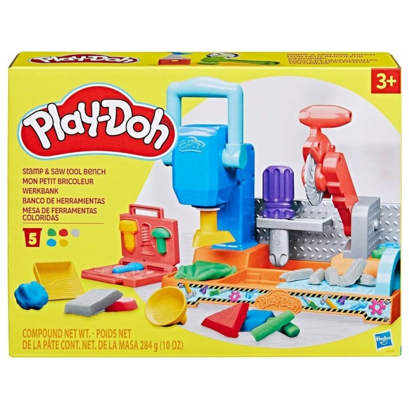 Compra Hasbro Play-Doh Banco De Herramientas al mejor precio | Juguetilandia Canarias Compra Hasbro Play-Doh Banco De Herramientas al mejor precio | Juguetilandia Canarias