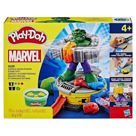Compra Hasbro Play-Doh Marvel Set De Juego Hulk Aplasta Y Moldea al mejor precio | Juguetilandia Canarias