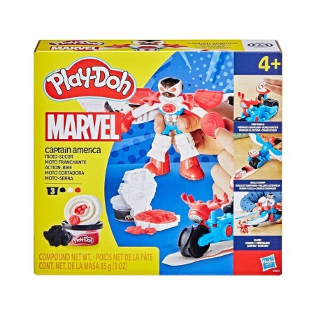 Compra Hasbro Play-Doh Marvel Set De Juego Moto Cortadora Del Capitan America al mejor precio | Juguetilandia Canarias