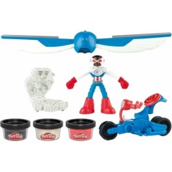 Compra Hasbro Play-Doh Marvel Set De Juego Moto Cortadora Del Capitan America al mejor precio | Juguetilandia Canarias