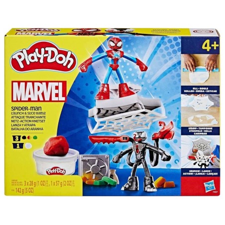 Compra Hasbro Play-Doh Marvel Spider-Man Lanza Y Atrapa al mejor precio | Juguetilandia Canarias