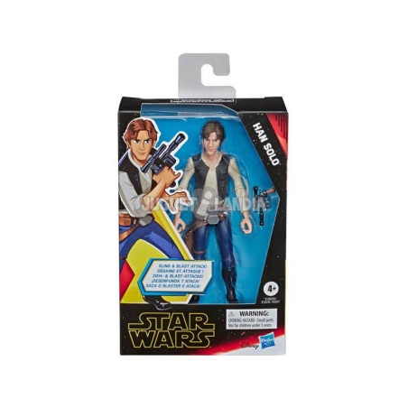 Compra Hasbro Star Wars E9 Goa Figura Han Solo al mejor precio | Juguetilandia Canarias
