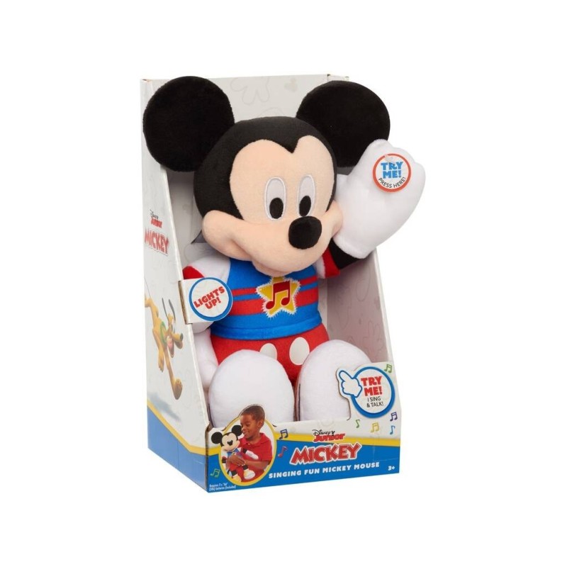 Compra Just Play Mickey Mouse Peluche Cantarin al mejor precio | Juguetilandia Canarias