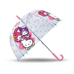 Compra Kids Euroswan Hello Kitty  Paraguas Transparente Campana 46cm al mejor precio | Juguetilandia Canarias