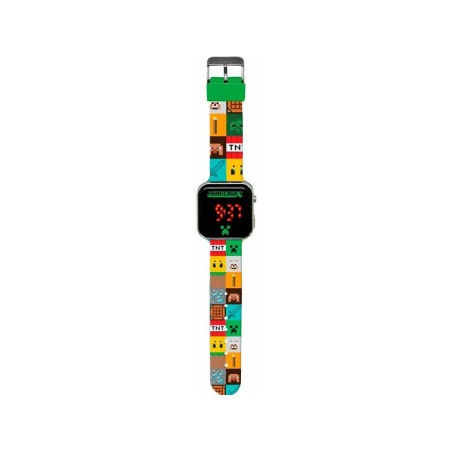 Compra Kids Euroswan Minecraft Reloj Led al mejor precio | Juguetilandia Canarias