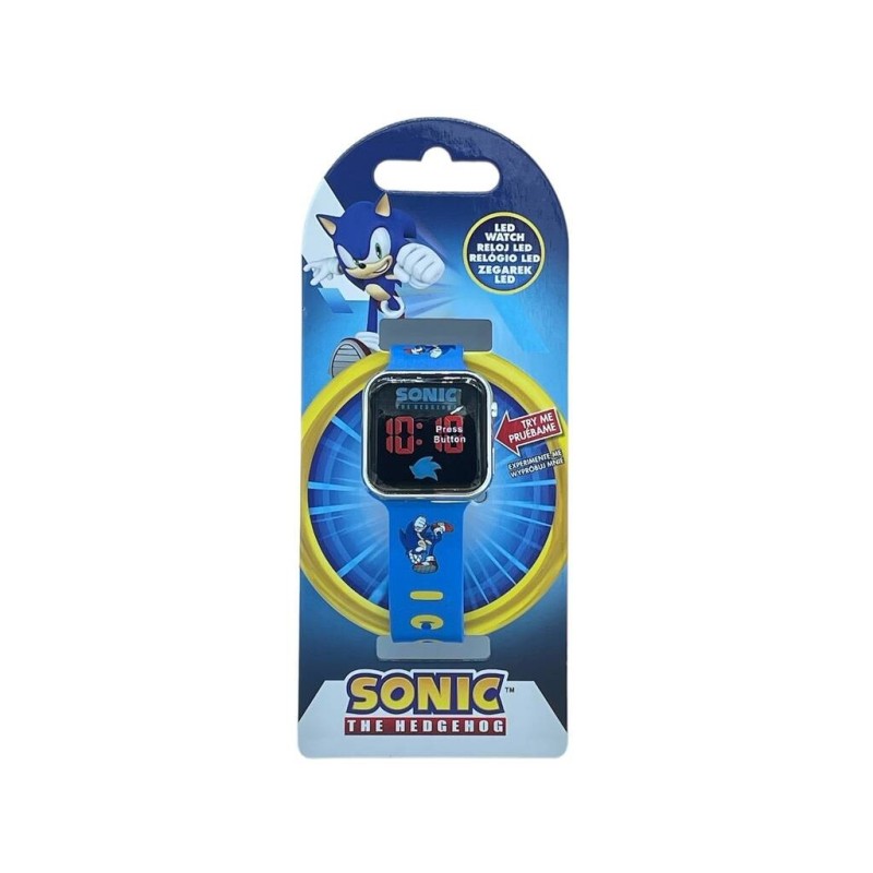 Compra Kids Euroswan Sonic Reloj Led al mejor precio | Juguetilandia Canarias