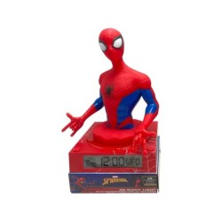 Compra Kids Euroswan Spiderman Lampara 3d Con Despertador Y Fecha al mejor precio | Juguetilandia Canarias