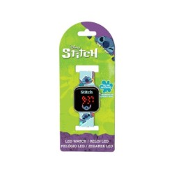Compra Kids Euroswan Stitch Reloj Led al mejor precio | Juguetilandia Canarias
