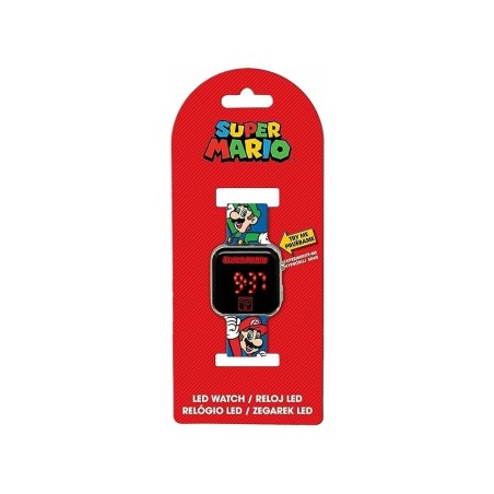 Compra Kids Euroswan Super Mario Reloj Led al mejor precio | Juguetilandia Canarias