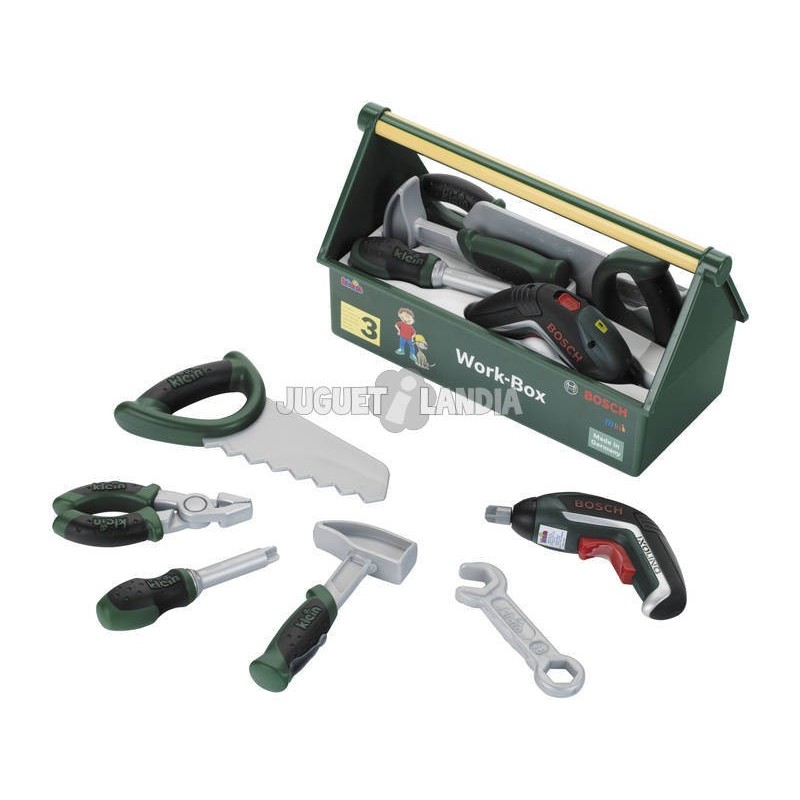 Compra Klein Bosch Caja Herramientas + Ixolino Ii al mejor precio | Juguetilandia Canarias Compra Klein Bosch Caja Herramientas + Ixolino Ii al mejor precio | Juguetilandia Canarias