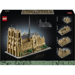 Compra Lego Architecture Notre Dame De Paris al mejor precio | Juguetilandia Canarias