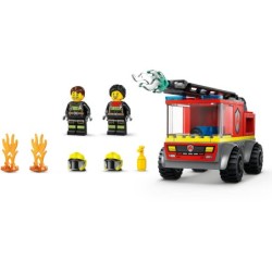 Compra Lego City Fire Camion De Bomberos Con Escalera al mejor precio | Juguetilandia Canarias