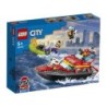 Compra Lego City Fire Lancha De Rescate De Bomberos al mejor precio | Juguetilandia Canarias