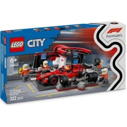 Compra Lego City Formula 1 Parada En Boxes De F1 Y Equipo De Mecanicos Con Coche Ferrari al mejor precio | Juguetilandia Canaria