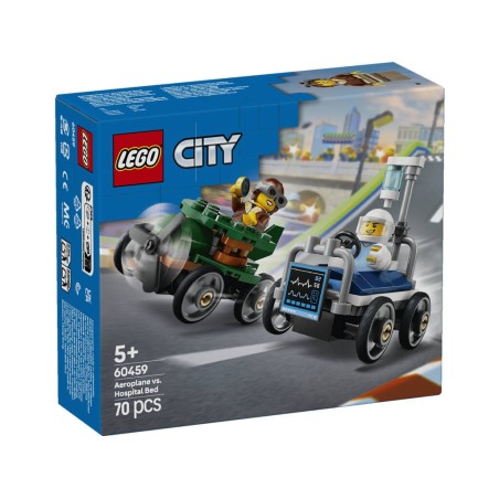 Compra Lego City Great Vehicles Pack De Coches De Carreras: Avion Vs. Cama De Hospital al mejor precio | Juguetilandia Canarias