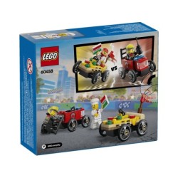 Compra Lego City Great Vehicles Pack De Coches De Carreras: Pizza Vs. Camion De Bomberos al mejor precio | Juguetilandia Canaria