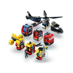 Compra Lego City Great Vehicles Remix: Helicoptero, Camion De Bomberos Y Submarino al mejor precio | Juguetilandia Canarias