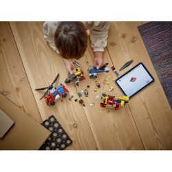 Compra Lego City Great Vehicles Remix: Helicoptero, Camion De Bomberos Y Submarino al mejor precio | Juguetilandia Canarias