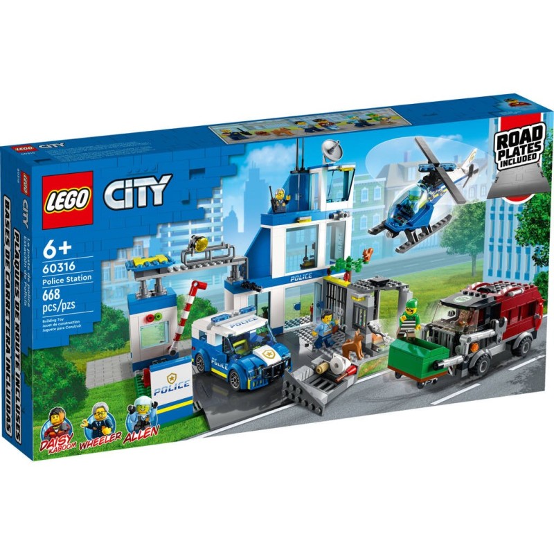 Compra Lego City Police Comisaria De Policia al mejor precio | Juguetilandia Canarias