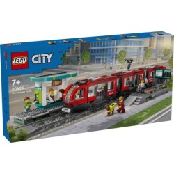 Compra Lego City Trains Tranvia Y Estacion Del Centro al mejor precio | Juguetilandia Canarias