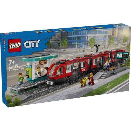 Compra Lego City Trains Tranvia Y Estacion Del Centro al mejor precio | Juguetilandia Canarias
