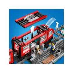 Compra Lego City Trains Tranvia Y Estacion Del Centro al mejor precio | Juguetilandia Canarias