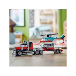 Compra Lego Creator Camion Plataforma Con Helicoptero al mejor precio | Juguetilandia Canarias
