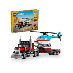 Compra Lego Creator Camion Plataforma Con Helicoptero al mejor precio | Juguetilandia Canarias