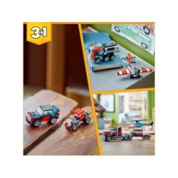 Compra Lego Creator Camion Plataforma Con Helicoptero al mejor precio | Juguetilandia Canarias