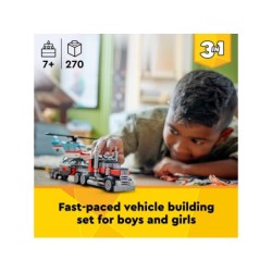 Compra Lego Creator Camion Plataforma Con Helicoptero al mejor precio | Juguetilandia Canarias