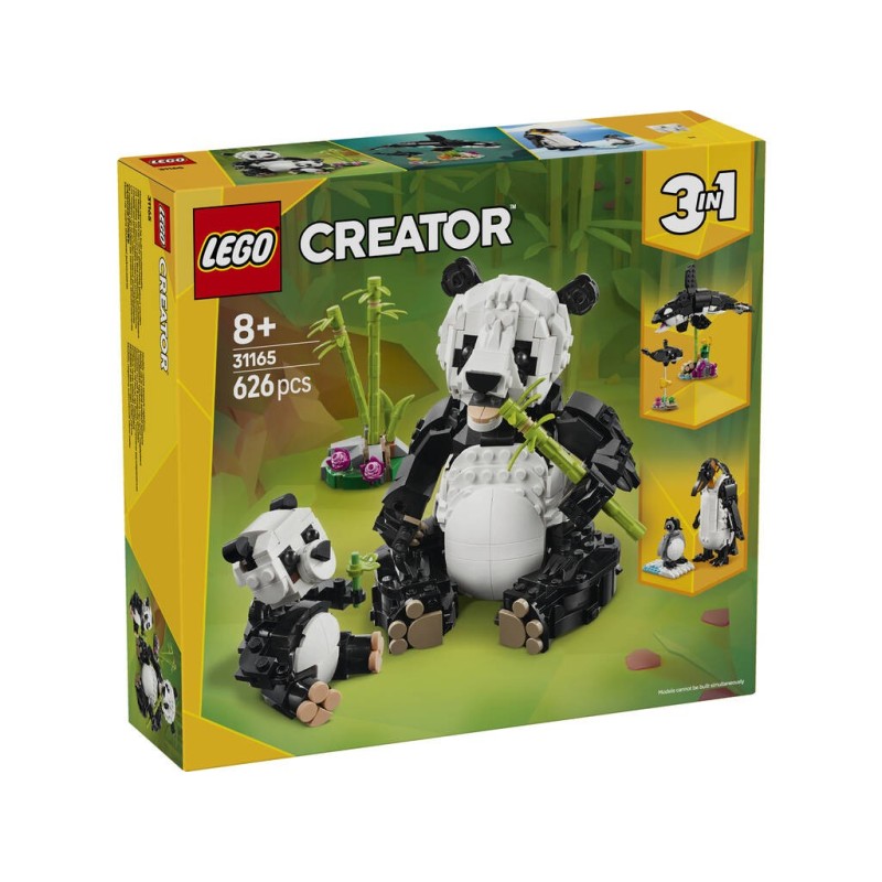 Compra Lego Creator Fauna Salvaje: Familia De Pandas al mejor precio | Juguetilandia Canarias