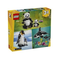 Compra Lego Creator Fauna Salvaje: Familia De Pandas al mejor precio | Juguetilandia Canarias